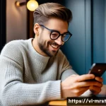 모바일 친화적인 콘텐츠 제작 전략 - **Prompt for Mobile User Experience:**
    "A young adult, perhaps a woman or a man in their late 20...