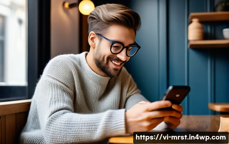 모바일 친화적인 콘텐츠 제작 전략 - **Prompt for Mobile User Experience:**
    "A young adult, perhaps a woman or a man in their late 20...