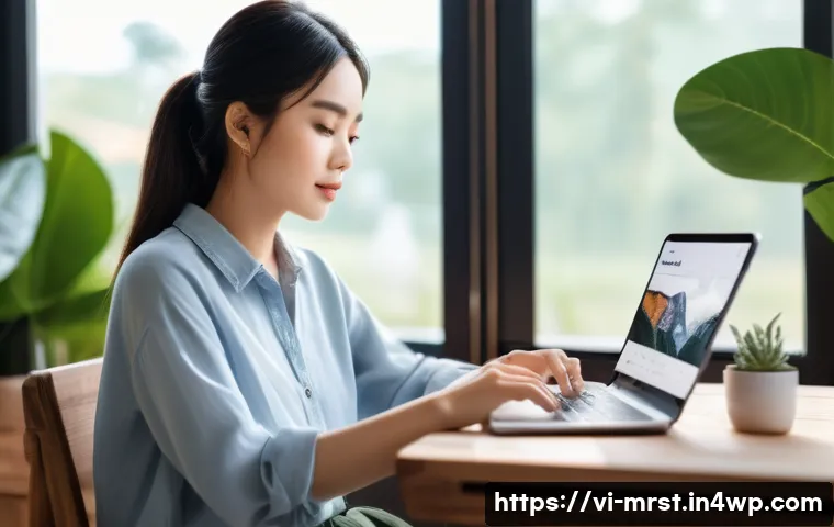 인플루언서 마케팅을 활용한 콘텐츠 전략 - A professional Vietnamese micro-influencer in a cozy indoor setting, wearing stylish casual clothes,...